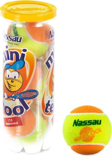 Nassau Cool Mini Μπαλάκια Τένις Παιδικά 3τμχ 42906