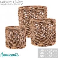 Natural Living Σετ Καλάθια Αποθήκευσης 3τμχ 54637