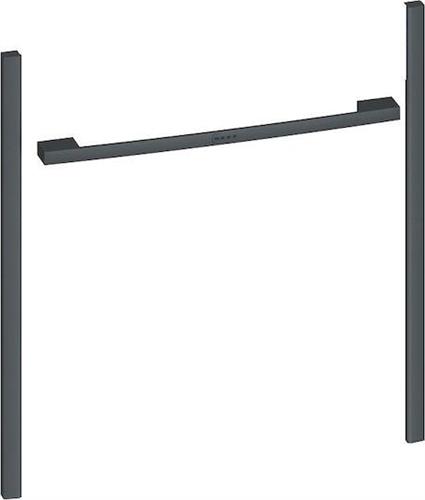 Neff B69CS3AY0 Φούρνος άνω Πάγκου 71lt Anthracite Grey με Flex Design Kit