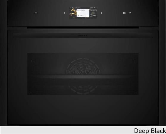 Neff C29FS3AY0 Φούρνος άνω Πάγκου 47lt Deep Black με Flex Design Kit