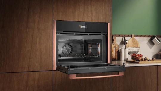 Neff C29MR21Y0 Φούρνος άνω Πάγκου 45lt Brushed Bronze με Flex Design Kit