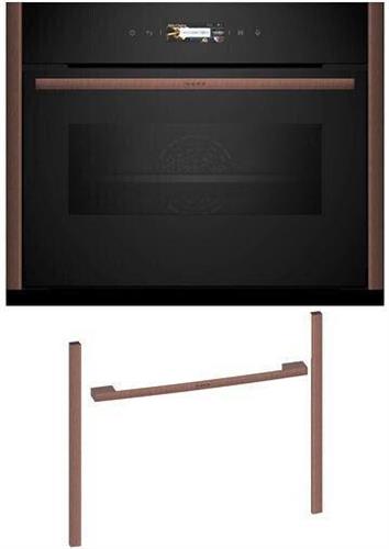Neff C29MR21Y0 Φούρνος άνω Πάγκου 45lt Brushed Bronze με Flex Design Kit