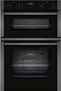 Neff U1ACE2AG3B Διπλός Φούρνος άνω Πάγκου 71lt Graphite Grey