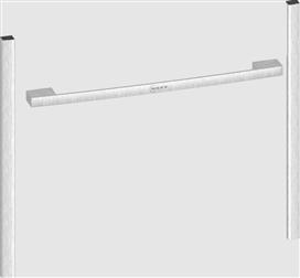 Neff Z9045MY0 Flex Design Kit 45 cm Metallic Silver για Compact Φούρνο