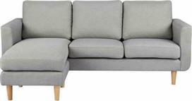 Next Flex Γωνιακός Καναπές με Αναστρέψιμη Γωνία Γκρι 197x137cm 18901-02