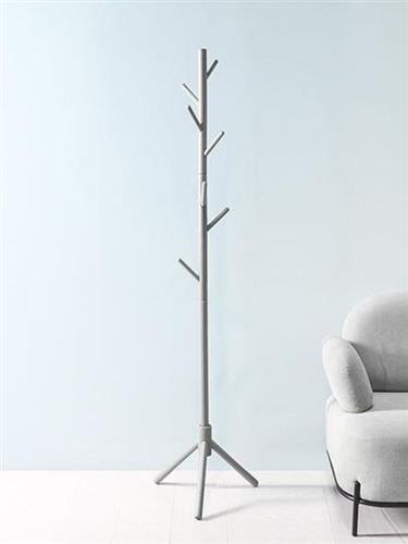 Next Καλόγερος Ξύλινος Γκρι Μασίφ 174cm 33085-08