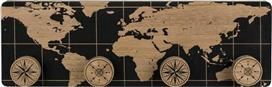 Next Κρεμάστρα Τοίχου World Ξυλινη 4 Θέσεων 39.5x13cm 32507