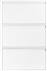 Next Μεταλλική Παπουτσοθήκη με 3 Ράφια Λευκή 65.5x15.5x103.5cm 32801-00