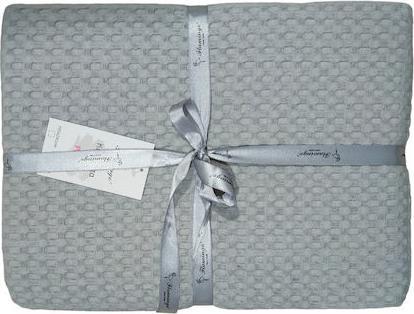 Next Pablo Κουβέρτα Πικέ Μονή 160x240cm Γκρι 32601-08