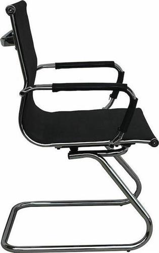 Next Πολυθρόνα Επισκέπτη με Μπράτσα Μαύρη 54x64x94cm 13838