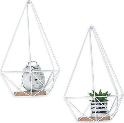 Next Ράφια Τοίχου Λευκά 31.5x12x44cm 18857-00