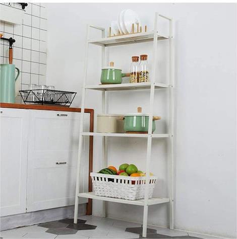 Next Ραφιέρα Δαπέδου Λευκή 35x35x147cm 35981-00