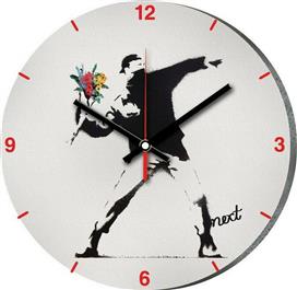 Next Ρολόι Τοίχου Διαδηλωτής Πλαστικό 31cm 24547