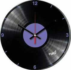 Next Ρολόι Τοίχου Δίσκος Μουσικής Πλαστικό 31cm 24546