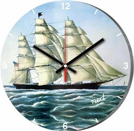 Next Ρολόι Τοίχου Καράβι Πλαστικό 31cm 24542