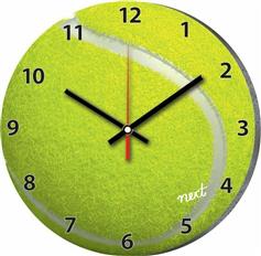 Next Ρολόι Τοίχου Πλαστικό Μπάλα Τένις 31cm 24533