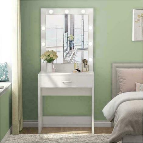 Next Τουαλέτα Κρεβατοκάμαρας με Καθρέπτη 60x40x150cm 13866