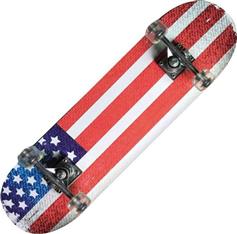 Nextreme Tribe Pro USA Flag Complete Shortboard Πολύχρωμο 07-432-005