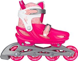 Nijdam Inline Skates Ρυθμιζόμενα 3-σε-1 Floral Switch Νο. 29-32