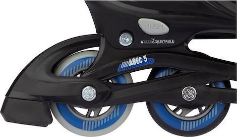 Nijdam Inline Skates Ρυθμιζόμενα Go Crossing Νο. 33-36