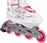 Nijdam Inline Skates Ρυθμιζόμενα White Wedge Νο. 29-32