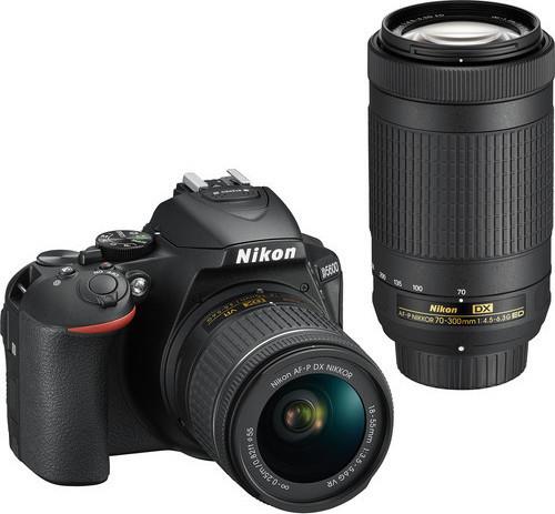 Nikon D5600 + DX AF-P VR 18-55mm f3.5-5.6 & DX AF-P VR 70-300mm F4.5-5.6 Double Kit
