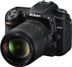Nikon D7500 DSLR Φωτογραφική Μηχανή Crop Frame Kit AF-S DX 18-140mm F3.5-5.6G ED VR Black
