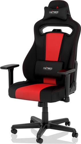 Nitro Concepts E250 Υφασμάτινη Καρέκλα Gaming Inferno Red 2.35.63.02.020