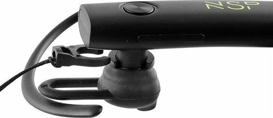 NSP BN400 Earbud Bluetooth Handsfree Ακουστικό Μαύρο 15191-0002