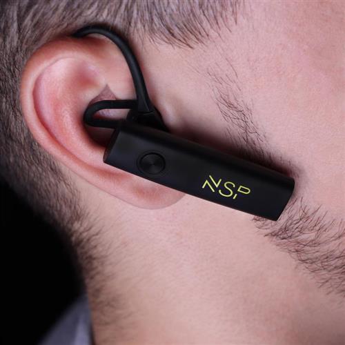 NSP BN400 Earbud Bluetooth Handsfree Ακουστικό Μαύρο 15191-0002