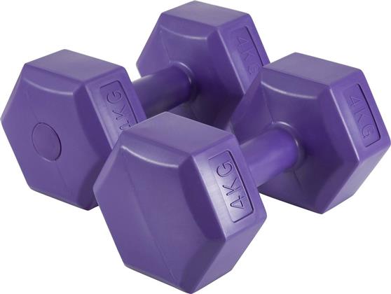 Amila Σετ Βαράκια Εξάγωνα 2 x 4kg 44535