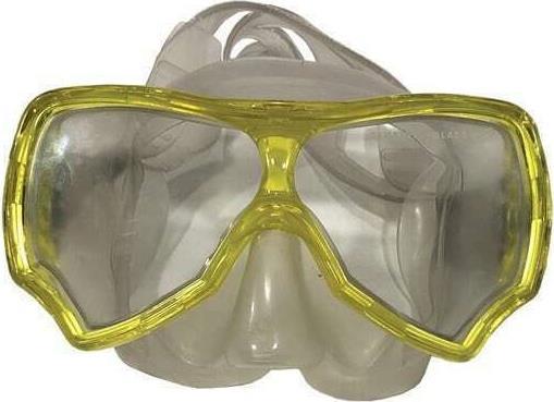 OEM Cristal Line Sand Μάσκα Θαλάσσης Παιδική Κίτρινη 271-0824