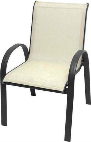 OEM Καρέκλα Εξωτερικού Χώρου Αλουμινίου 57x57x92cm