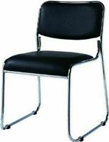 OEM Καρέκλα Επισκέπτη Μαύρη 44x41x75cm 66-22273