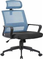 OEM Καρέκλα Γραφείου με Μπράτσα Μπλε 66-37802