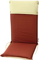 OEM Καρέκλας Μπεζ-Κόκκινο 119x48x7cm