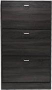 OEM Ξύλινη Παπουτσοθήκη Γκρι 63x24x115cm 63-35266-30