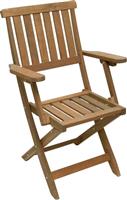 OEM Meranti Καρέκλα Ξύλινη 42x38x87cm 183-8901