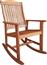 OEM Meranti Κουνιστή Καρέκλα Ξύλινη Καφέ 44x50x104cm 183-5343