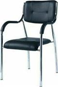 OEM Πολυθρόνα Επισκέπτη με Μπράτσα Μαύρη 49x45x85cm 66-22280
