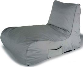 OEM Πουφ Πολυθρόνα Αδιάβροχη Γκρι 106x70x67cm 42-31114-10