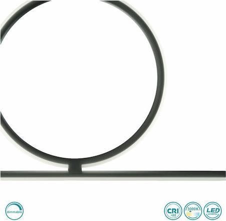 Ondaluce Acrobat Μοντέρνο Κρεμαστό Φωτιστικό Ράγα σε Μαύρο Χρώμα SO.ACROBAT.40/NERO