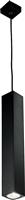 Ondaluce Aloa Μοντέρνο Κρεμαστό Φωτιστικό Μονόφωτο με Ντουί GU10 σε Μαύρο Χρώμα SO.ALOA/GR-NERO