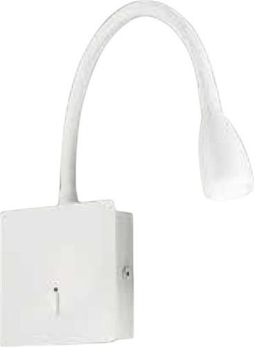 Ondaluce Fall Κλασικό Φωτιστικό Τοίχου με Ενσωματωμένο LED και Θερμό Λευκό Φως σε Λευκό Χρώμα AP.FALL/BIANCO