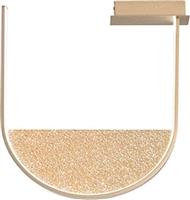 Ondaluce Μεταλλική Πλαφονιέρα Οροφής με Ενσωματωμένο LED σε Χρυσό χρώμα 55cm PL.LOTUS/ORO