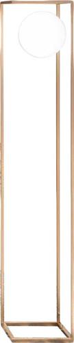Ondaluce Μοντέρνο Φωτιστικό Δαπέδου Υ161xΜ32cm με Ντουί για Λαμπτήρα E27 σε Χρυσό Χρώμα PT.GINGER/ORO