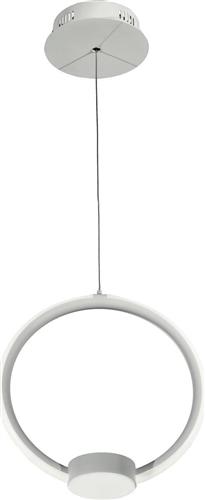 Ondaluce Omega Μοντέρνο Κρεμαστό Φωτιστικό σε Λευκό Χρώμα SO.OMEGA/PC-B.CO