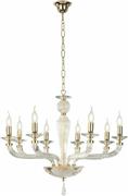 Ondaluce Πολυέλαιος 8xE14 82cm με Κεράκια Χρυσός LP.VILLA/8-ORO
