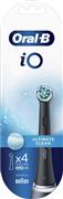 Oral-B iO Ultimate Clean Ανταλλακτικές Κεφαλές για Ηλεκτρική Οδοντόβουρτσα Σετ 4τμχ Μαύρο