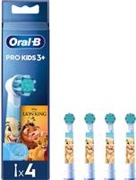 Oral-B Pro Kids The Lion King Ανταλλακτικές Κεφαλές Ηλεκτρικής Οδοντόβουρτσας για 3+ χρονών Σετ 4τμχ